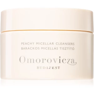 Omorovicza Hydro-Mineral Peachy Micellar Cleanser Discs odličovacie tampóny na tvár a oči s vôňou 60 ks