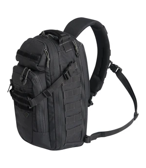 Batoh přes rameno Crosshatch First Tactical® – Černá (Barva: Černá)