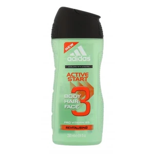 Adidas 3in1 Active Start 250 ml sprchovací gél pre mužov