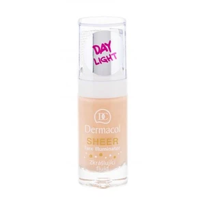 Dermacol Sheer Face Illuminator 15 ml báze pod make-up pro ženy day light