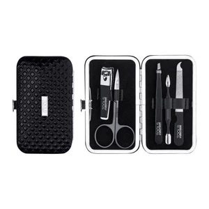 Gabriella Salvete TOOLS Manicure Kit manikúra pilník na nehty + nůžky + pinzeta + kleštičky + pomůcka na zatlačení nehtové kůžičky pro ženy Black