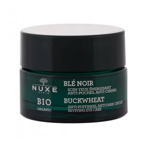 NUXE Bio Organic Buckwheat Eye Care 15 ml oční krém W na všechny typy pleti; na dehydratovanou pleť; na unavenou pleť; na otoky a kruhy pod očima