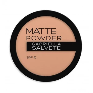 Gabriella Salvete Matte Powder SPF15 8 g pudr pro ženy 04