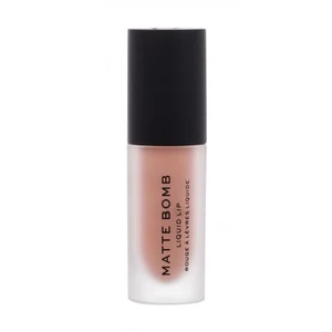 Makeup Revolution London Matte Bomb 4,6 ml rtěnka pro ženy Nude Charm tekutá rtěnka