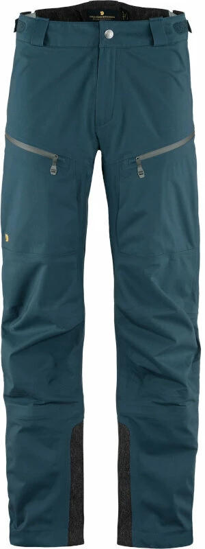 Fjällräven Bergtagen Eco-Shell Trousers Mountain Blue 50 Spodnie outdoorowe