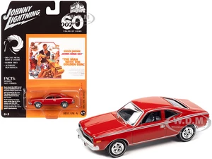 1974 AMC Hornet Red 007 James Bond "The Man with the Golden Gun" (1974) Movie "Pop Culture" 2022 Release 4 1/64 Diecast Model Car by Johnny Lightning