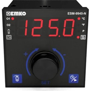 Emko ESM-9945-N.2.20.0.1/01.01/1.0.0.0 2-bodové, P, PI, PD, PID termostat Pt100, J, K, R, S -200 do 1700 °C relé 7 A, re