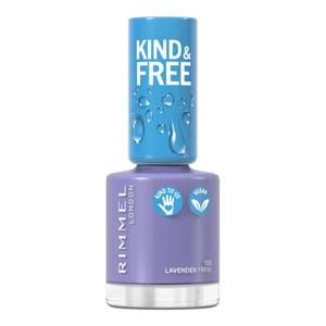 Rimmel London Kind & Free 8 ml lak na nechty pre ženy 153 Lavender Light