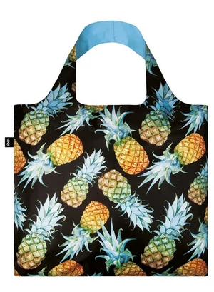 Skládací nákupní taška LOQI JUICY Pineapples