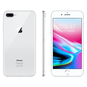 Apple iPhone 8 Plus, 64GB | Silver, C kategória - használt, 12 hónap garancia