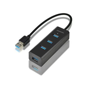 AXAGON HUE-S2B 4x USB 3.0 hub gyorstöltés támogatással