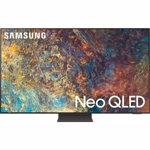 Televízor Samsung QE65QN91A strieborná 65" (163 cm) 4K Neo QLED Smart TV • rozlíšenie 3840 × 2160 px • 2× DVB-T2/C/S2 • H.265/HEVC • 4 500 PQI • Dolby