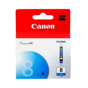Cartridge Canon CLI-8C, 420 stran - originální (0621B001) modrá cartridge • farba: modrá • objem 13 ml • kompatibilné s iP4200, iP5200, iP5200R