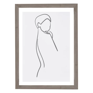 Nástenný obraz v ráme Surdic Woman Body, 30 x 40 cm