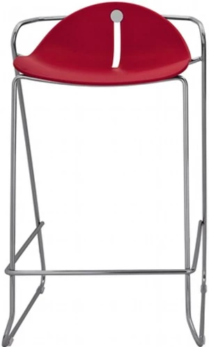 THERAPIA barová židle LIVING 1972 červená