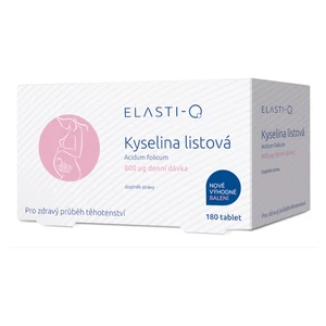 ELASTI-Q Kyselina listová 800 μg 180 tablet