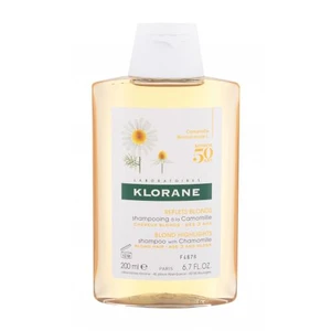 Klorane Chamomile Blond Highlights 200 ml šampón pre ženy na blond vlasy