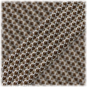 Paracord 550 Typ III – Silver Chocolate Snake (Barva: Silver Chocolate Snake)