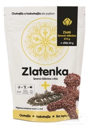 MAXIVITALIS ZLATENKA LANOVA VLAKNINA 270G+CHIA 30G