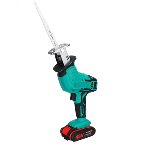 Electric Cordless Reciprocating Saw 4 Blades Battery Charger Saw Power Tool