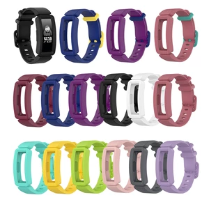 Bakeey Colorful Watch Band with Cover Case for Fitbit Ace 2 Inspire HR Smart Watch
