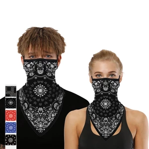 Unisex Multifunction Polyester Windproof Dustproof UV Protection Sunscreen Neck Protector Face Mask Digital Printed Head