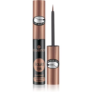 Essence Liquid Ink linka na oči odtieň 02 Ash Brown 3 ml