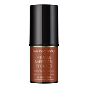 Max Factor Miracle Sheer 8 g bronzer pro ženy 006 Deep Bronze