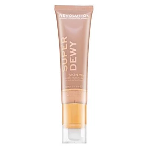 Makeup Revolution Super Dewy Skin Tint Moisturizer - Medium Light tónující a hydratační emulze 55 ml