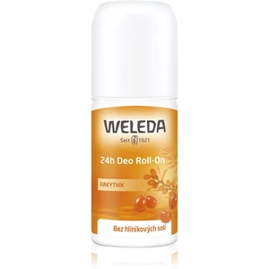 Weleda BIO Rakytníkový sirup Sea Buckthorn dezodorant roll-on bez obsahu hliníkových solí s 24hodinovou ochranou 50 ml