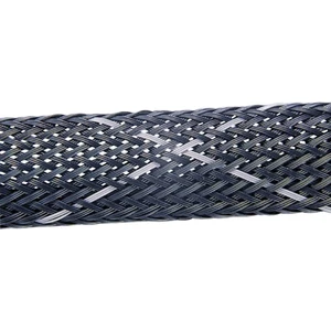 HellermannTyton 170-50090 HEGPV0X09 ochranný oplet čierna, sivá polyester 4 do 16 mm metrový tovar