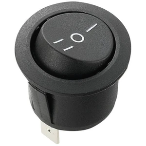 TRU COMPONENTS kolískový spínač TC-R13-223D-01 250 V/AC 10 A 1x zap/vyp/zap  s aretáciou 1 ks
