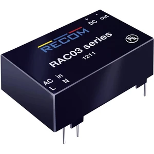 sieťový zdroj AC/DC do DPS RECOM RAC03-24SC 24 V/DC 0.125 A 3 W