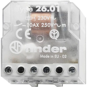 impulzný spínač pod omietku Finder 26.01.8.024.0000 1 spínací 24 V/AC 10 A 2500 VA  1 ks