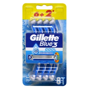 GILLETTE Blue3 Cool Jednorázový holící strojek holítka 8 ks