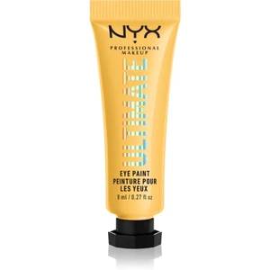 NYX Professional Makeup Pride Ultimate Eye Paint krémové oční stíny na obličej a tělo odstín 06 Sun Gaze (Yellow) 8 ml