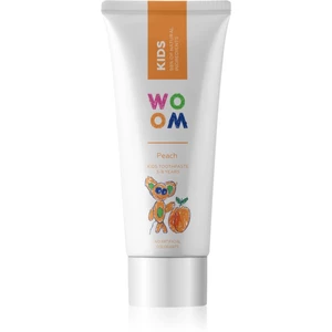 WOOM Kids Peach dětská zubní pasta 50 ml