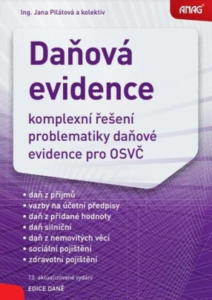 Daňová evidence - Mgr. Tomáš Červinka, Ing. Jana Pilátová, Ing. Marta Ženíšková, Ing. Karel Janoušek, Ing. Taťána Demeterová, Ing. Jana Rusmanová