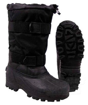 Termo topánky zimné Fox 40 - 40 ° C FOX OUTDOOR® - čierne (Farba: Čierna, Veľkosť: 45)