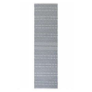 Sivo-biely behúň Asiatic Carpets Halsey, 66 x 240 cm