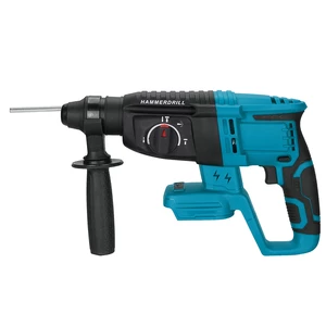 Drillpro 4800bpm Electric Rotary Hammer Drill W/ Rotation Handle Punch Chisel Power Tool For Makita 18V Battery