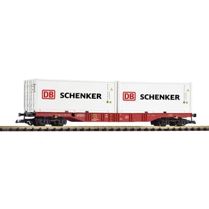 PIKO 37753 G kontajnerový vozeň s 2 kontajnermi DB AG