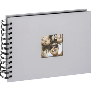 walther+ design  SA-109-D album sa špirálovú väzbou (š x v) 23 cm x 17 cm sivá 40 Seiten