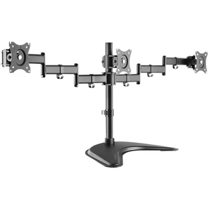 LogiLink BP0051 3-násobný stojan na monitor 33,0 cm (13") - 68,6 cm (27") sklápajúci, nakláňací