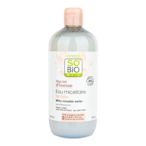 Voda micelární s oslím mlékem 500 ml BIO   SO’BiO étic