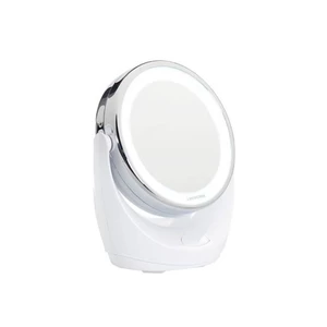 Zrkadlo kozmetické Lanaform LA131004 Led Mirror biele kozmetické zrkadielko • LED osvetlenie po obvode • jednonásobné/desaťnásobné zväčšenie • priemer