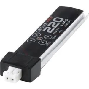 Akupack Li-Pol (modelářství) DroneArt 3,7V / 220MAH / 45C / MOLEX, 3.7 V, 220 mAh