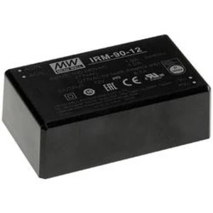 AC/DC vestavný zdroj, uzavřený Mean Well IRM-90-12, 12 V/DC, 6.7 A, 80.4 W
