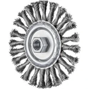 Kulatý kartáč COMBI TWIST 125 x 28 mm, tloušťka drátu 0,5 Mm se závitem M14 PFERD POS RBG 12512/M14 CT ST 0,50, 43303051, 1 ks