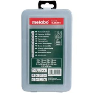 Sada vrtáku do betonu Metabo 626244000 5 mm, 6 mm, 6 mm, 8 mm, 8 mm, 10 mm, 12 mm, 7 ks